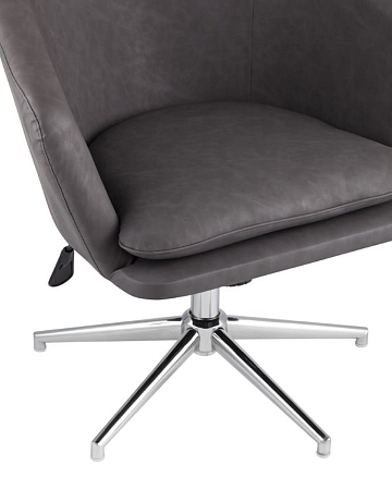 Кресло Харис замша серый Кресло Харис замша серый